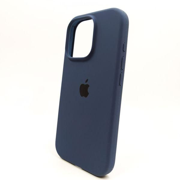Чохол Silicone Case для iPhone 16 Pro Navy Storm