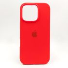 Чохол Silicone Case для iPhone 16 Pro Max Red