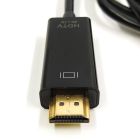 Кабель-адаптер DisplayPort — HDMI 4K (Чорний)