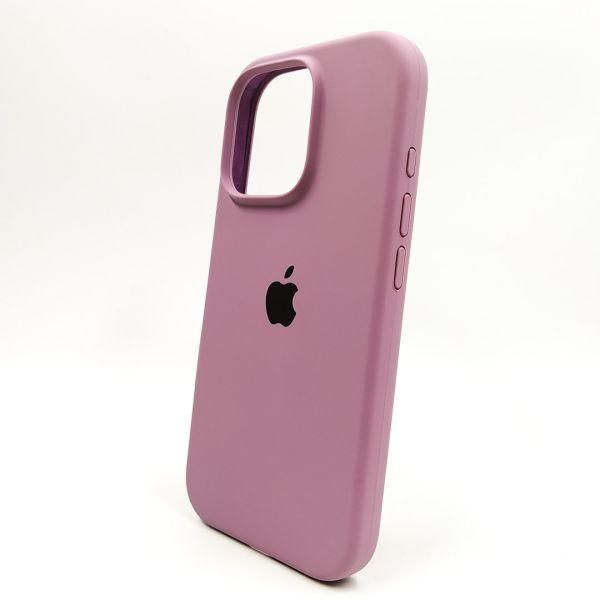 Чохол Silicone Case для iPhone 16 Pro Lilac
