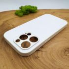 Матовий скляний чохол для iPhone 14 Pro White