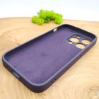 Матовий скляний чохол для iPhone 14 Pro Max Deep Purple