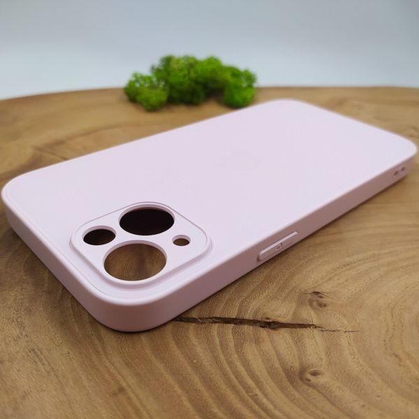 Скляний матовий чохол iPhone 15 Pink