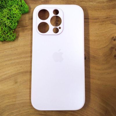 Матовий скляний чохол для iPhone 15 Pro Pink
