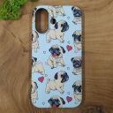 Чохол LUXO MOPS для iPhone 16 Blue(зас.тов.)