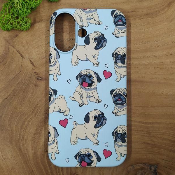 Чохол LUXO MOPS для iPhone 16 Blue(зас.тов.)