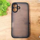 Чохол HOCO Smoke Case для iPhone 16 Black(зас.тов.)