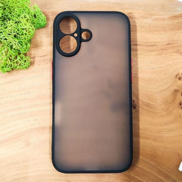 Чохол HOCO Smoke Case для iPhone 16 Black(зас.тов.)