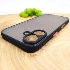 Чохол HOCO Smoke Case для iPhone 16 Black(зас.тов.)