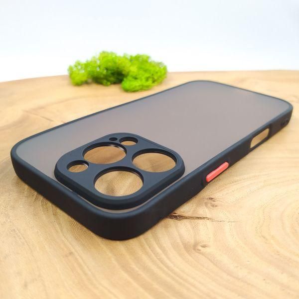 Чохол HOCO Smoke Case для iPhone 16 Pro Max Black(зас.тов.)