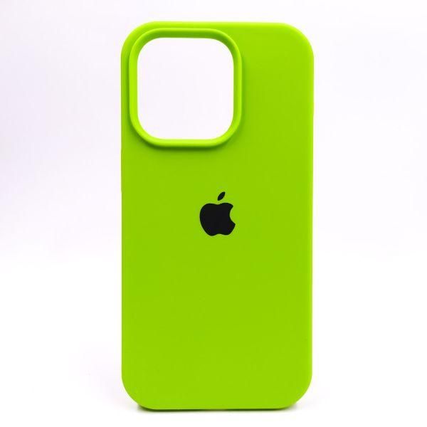 Чохол Silicone Case для iPhone 14 Pro Poison Green