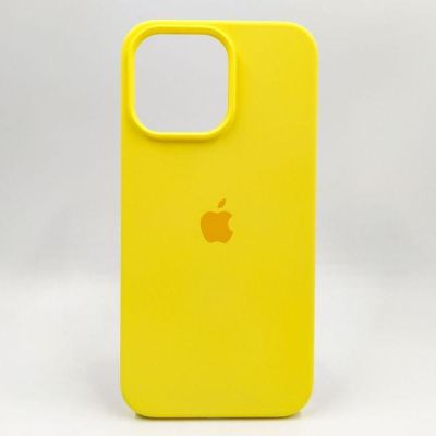 Чохол Silicone Case для iPhone 13 Pro Max Brillianty Yellow
