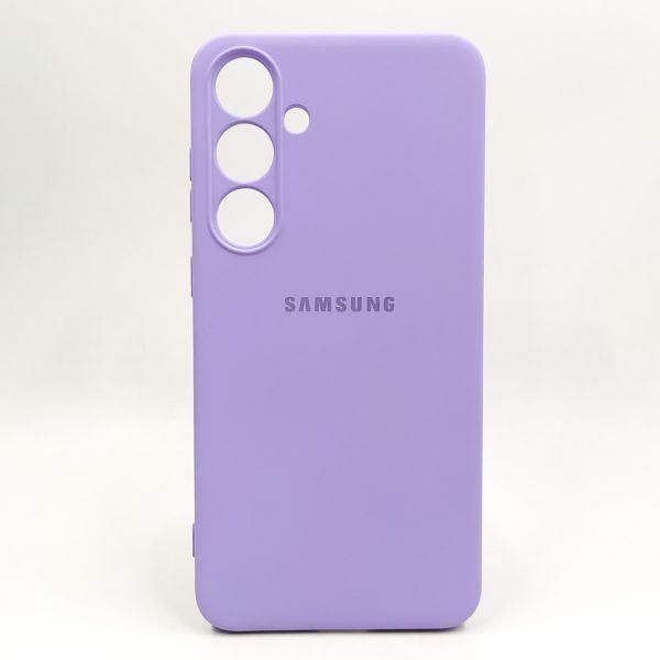 Чохол Silicone Case Samsung S24 Plus Lilac