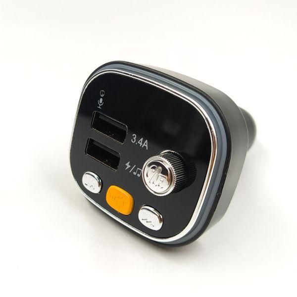 FM модулятор Moxom MX- VC26 2USB/3.4A LED Black(зас.тов.)