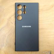 Чохол Silicone Case Samsung S24 Ultra Black
