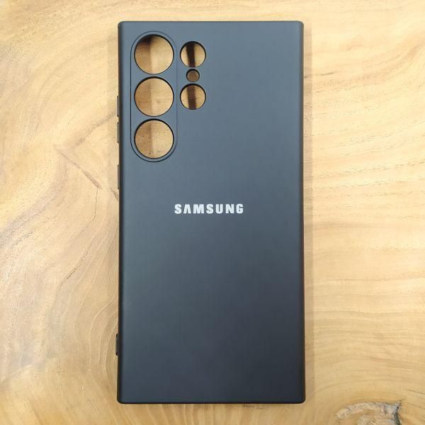 Чохол Silicone Case Samsung S24 Ultra Black