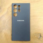 Чохол Silicone Case Samsung S24 Ultra Gray