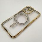 Чохол Hoco Diamond case with MagSafe iPhone 16 Gold