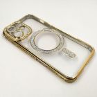 Чохол Hoco Diamond case with MagSafe iPhone 16 Gold