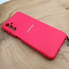 Чохол Silicone case для Samsung S21 FE Red