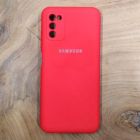 Чохол Silicone case для Samsung A03S 4G Red