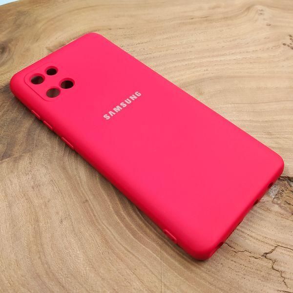 Чохол Silicone case для Samsung Note 10 Lite 4G Red