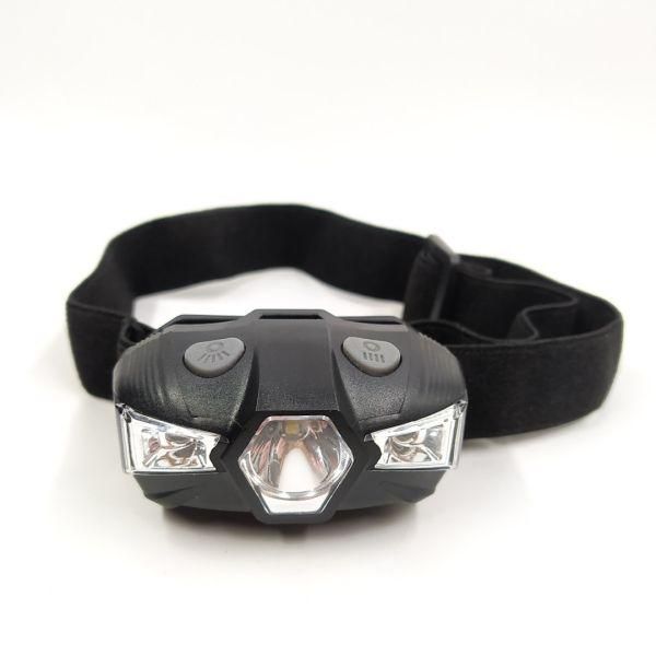 Ліхтарик налобний 1W RED LED на батарейках