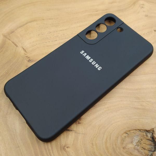 Чохол Silicone case для Samsung S21 FE Black