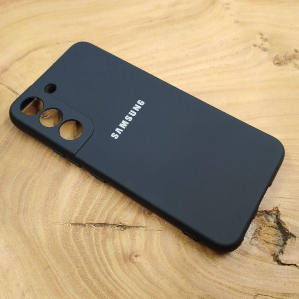 Чохол Silicone case для Samsung S21 FE Black