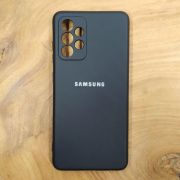 Чохол Silicone case для Samsung A72 4G Black