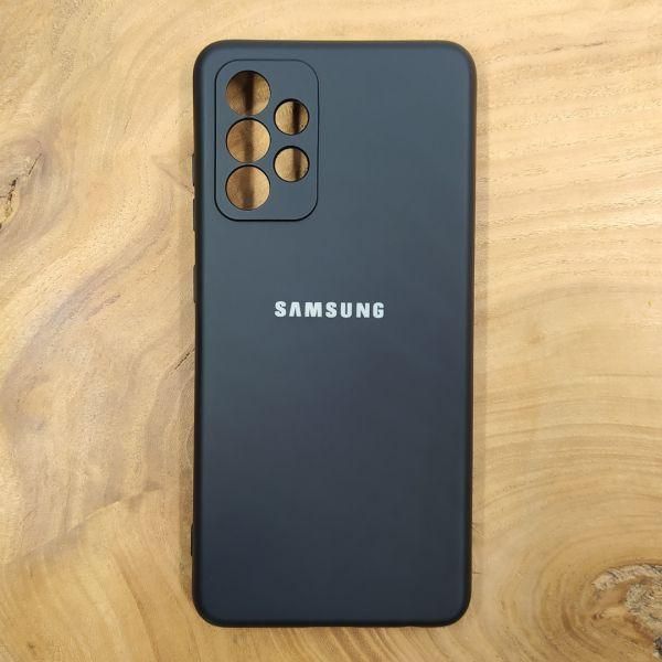 Чохол Silicone case для Samsung A72 4G Black