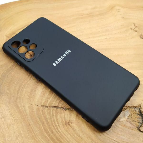 Чохол Silicone case для Samsung A72 4G Black