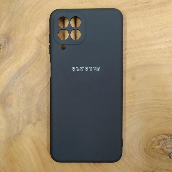 Чохол Silicone case для Samsung M32 4G Black