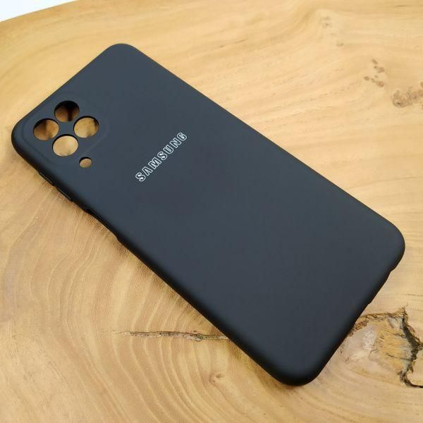 Чохол Silicone case для Samsung M32 4G Black