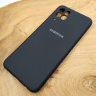 Чохол Silicone case для Samsung A22 4G Black