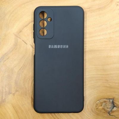 Чохол Silicone case для Samsung M23 Black(зас.тов.)