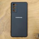 Чохол Silicone case для Samsung S20 FE 4G Black
