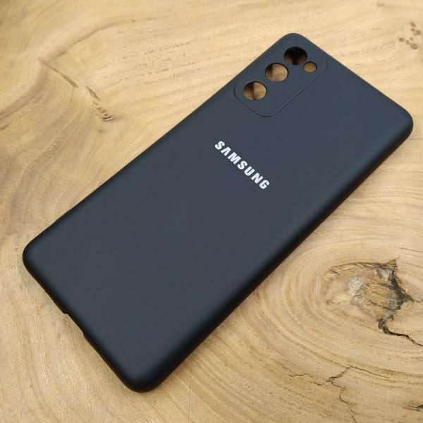 Чохол Silicone case для Samsung S20 FE 4G Black