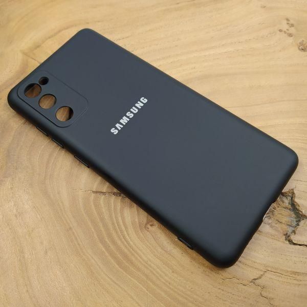 Чохол Silicone case для Samsung S20 FE 4G Black