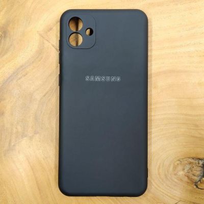 Чохол Silicone case для Samsung A04 4G Black