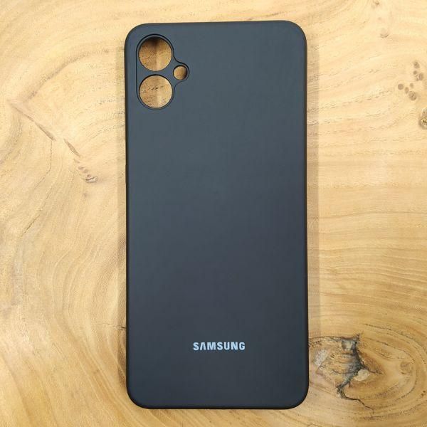 Чохол Silicone case для Samsung A05 4G Black