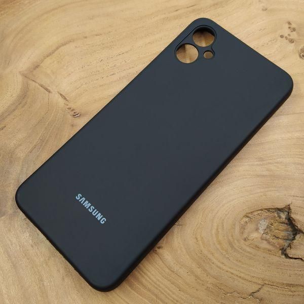 Чохол Silicone case для Samsung A05 4G Black
