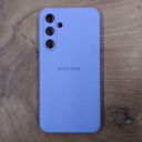 Чохол Silicone case для Samsung A55 5G Lilac