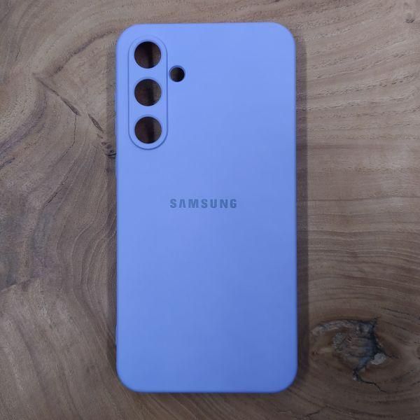 Чохол Silicone case для Samsung A35 5G Lilac