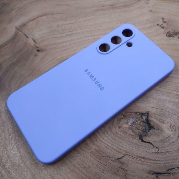 Чохол Silicone case для Samsung A35 5G Lilac