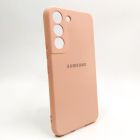 Чохол Silicone case для Samsung S22 Plus 5G Matte Pink(зас.тов.)