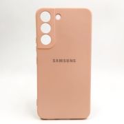 Чохол Silicone case для Samsung S21 FE Matte Pink