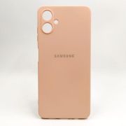 Чохол Silicone case для Samsung A06 4G Matte Pink