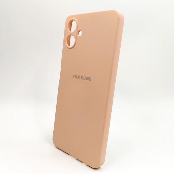Чохол Silicone case для Samsung A06 4G Matte Pink