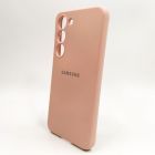 Чохол Silicone case для Samsung S23 Matte Pink